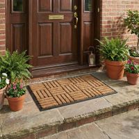 Marine Coir Doormat with Vinyl Backing Small