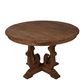 Arthur Wooden Round Dining Table Natural