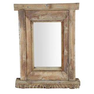 Ajantha Wooden Window Mirror Large