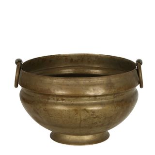 Safra Brass Pot