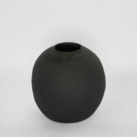 Cara  Vase Small Black