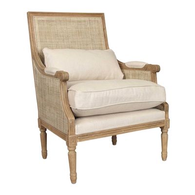 Hicks Caned Armchair Natural