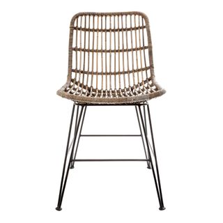 Seville Rattan Dining Chair Natural