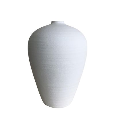 Laila  Vase White