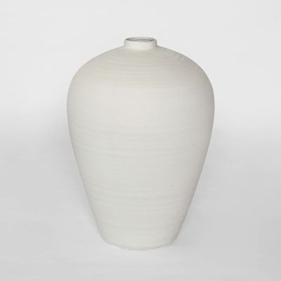 Laila  Vase White