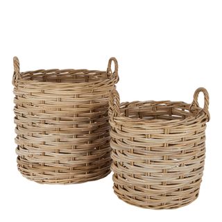 Mascal Rattan Basket Set of 2