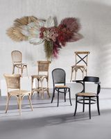 Denver Provincial Dining Chair Black