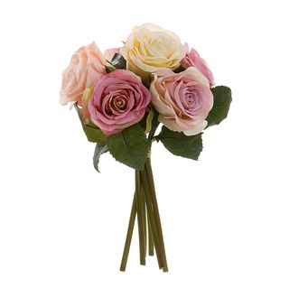 Rose Bouquet Pink/Cream