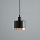 Montreux Ceiling Pendant Small Black and Nickel