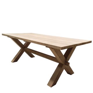 Zambia Outdoor Recycled Teak Dining Table
