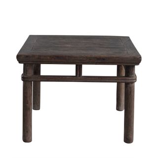120 Years Old Elm Wood Side Table