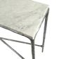 Aries Marble Console Pewter