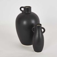 Tasha Vase Black