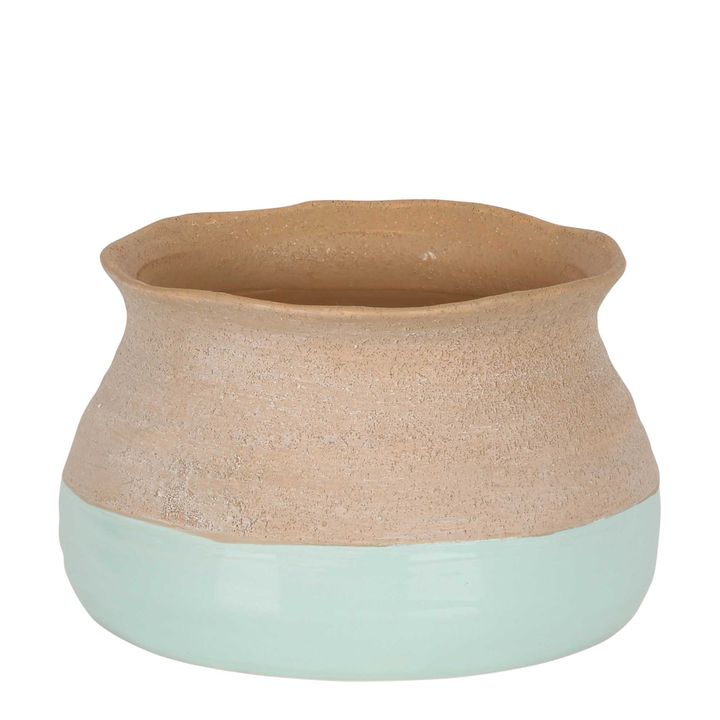 Anka Ceramic Pot Large Soft Sage
