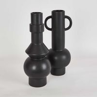 Jackson Ceramic Vase Black