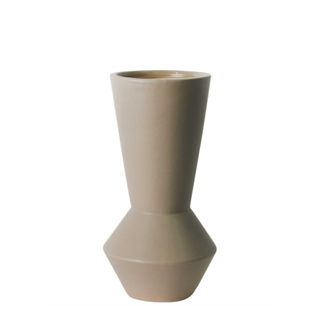PRE-ORDER Isola Ceramic Vase Dove Grey