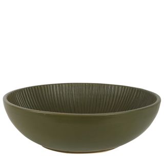 PRE-ORDER Isola Ceramic Bowl Olive Green