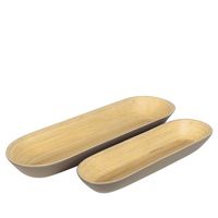 Blana Large Bamboo Platter Grey