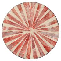 Positano Shell Coaster Set of 4 Red