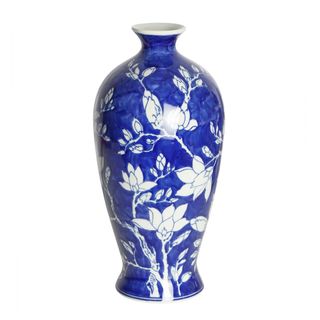 Magnolia Watercolour Porcelain Vase