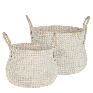 PRE-ORDER Anduza Blanc Baskets Set of 2