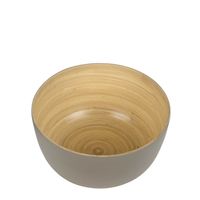 Blana Deep Bamboo Bowl Grey