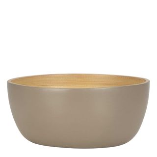 Blana Small Bamboo Bowl Grey