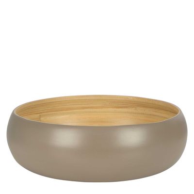 Blana Bamboo Large Bowl Grey