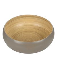 Blana Bamboo Large Bowl Grey