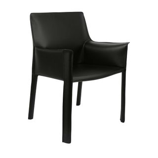 PRE-ORDER Hansom Arm Chair Black
