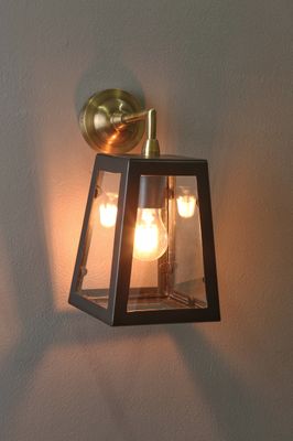 Ibiza Wall Light Antique Brass