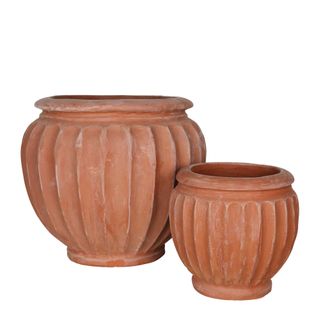 PRE-ORDER Anvers Planter Set of Two Terracotta
