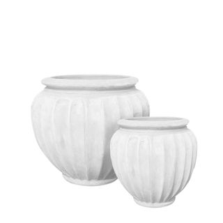 PRE-ORDER Anvers Planter Set of Two White