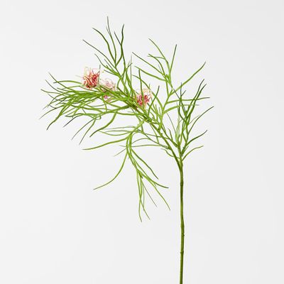 Leaf Grevillea 92cm Pink