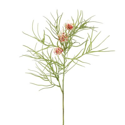 Leaf Grevillea 92cm Pink