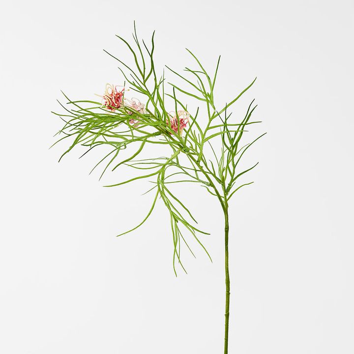 Leaf Grevillea 92cm Pink