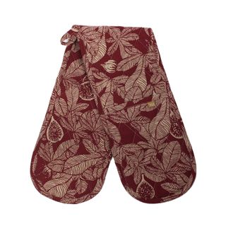 Fig Tree Double Oven Glove Ruby