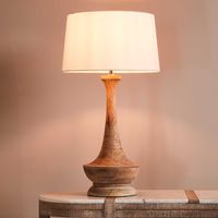 Peninsula Table Lamp Base Natural