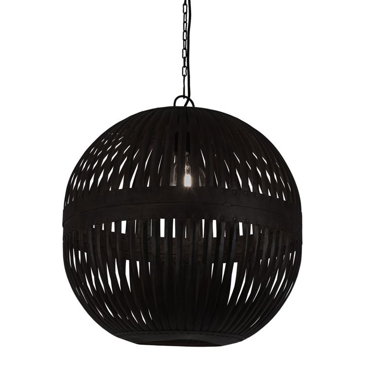 Esch Ball Ceiling Pendant Black