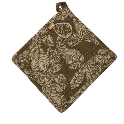 Fig Tree Pot Holder Burnt Olive