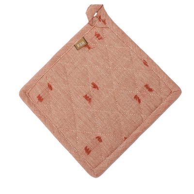 Tuft Pot Holder Rose Dawn