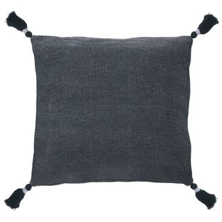 Basket Weave Cushion Dark Slate