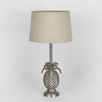 St Martin Table Lamp Base Antique Silver