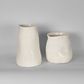 Tuba Ceramic Vase Medium White