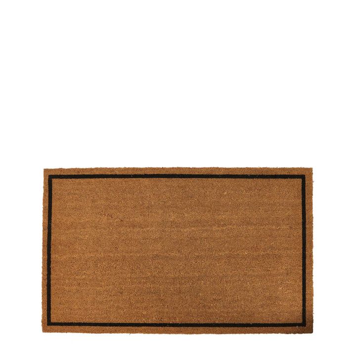 Plet Coir Doormat with Vinyl Backing Small