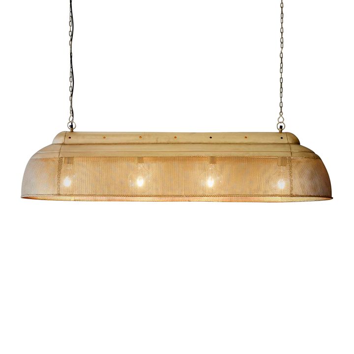 Riva Ceiling Pendant Extra Long Antique Brass