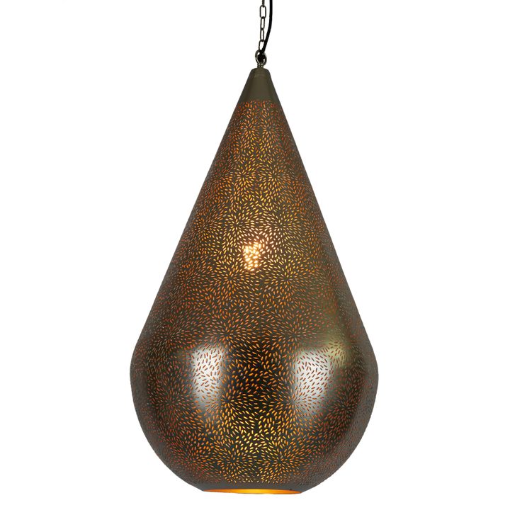 Aquarius Ceiling Pendant Large Nickel