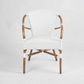 Harlow Rattan Chair White - Outdoor Under-Cover