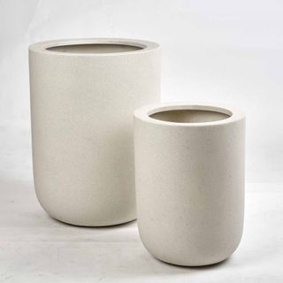 An Phu Planter Set of 2 Cream