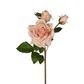 Olivia Bud Real Touch Rose Stem 53cm Blush